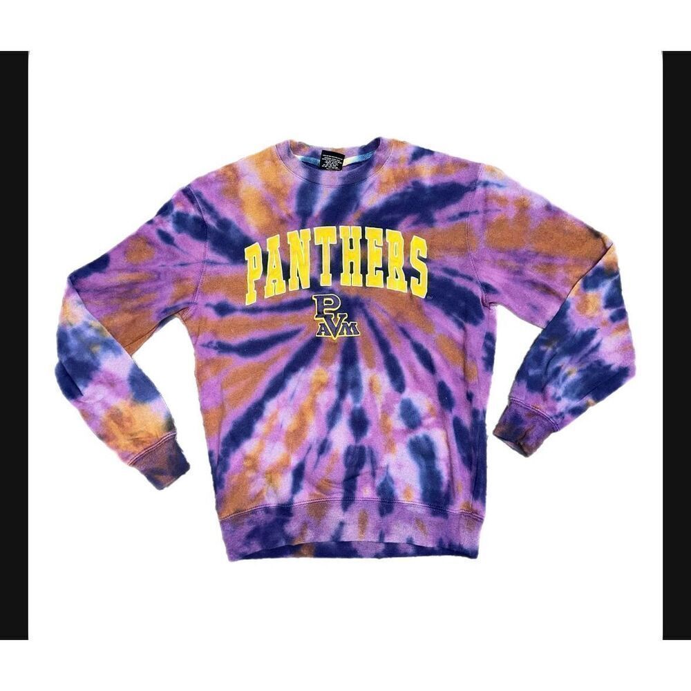 Prairie View A&M Tie-Dye Crewneck Sweater